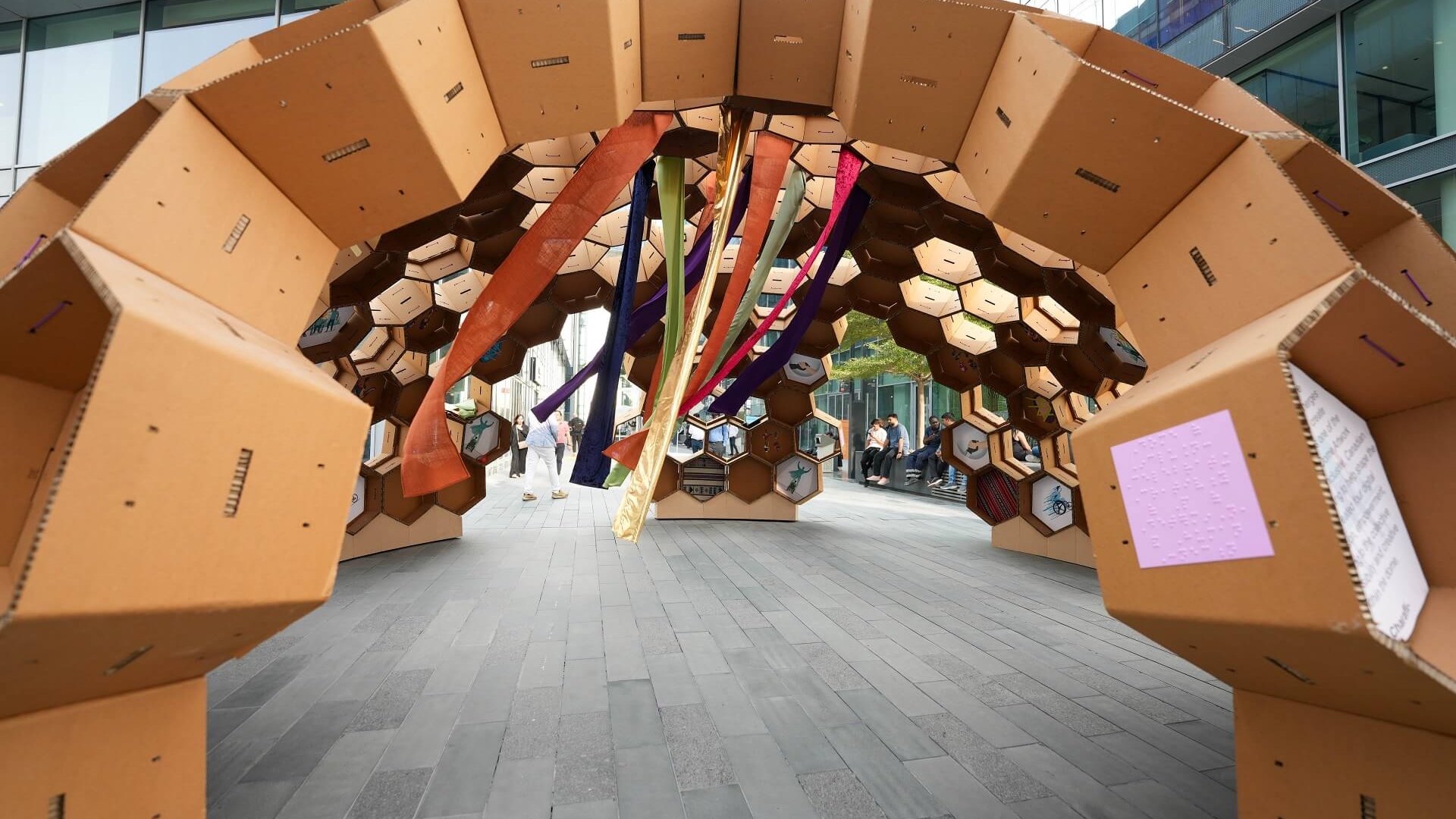 Canadian University Dubai students unveil Dome of Inclusion during Dubai Design Week