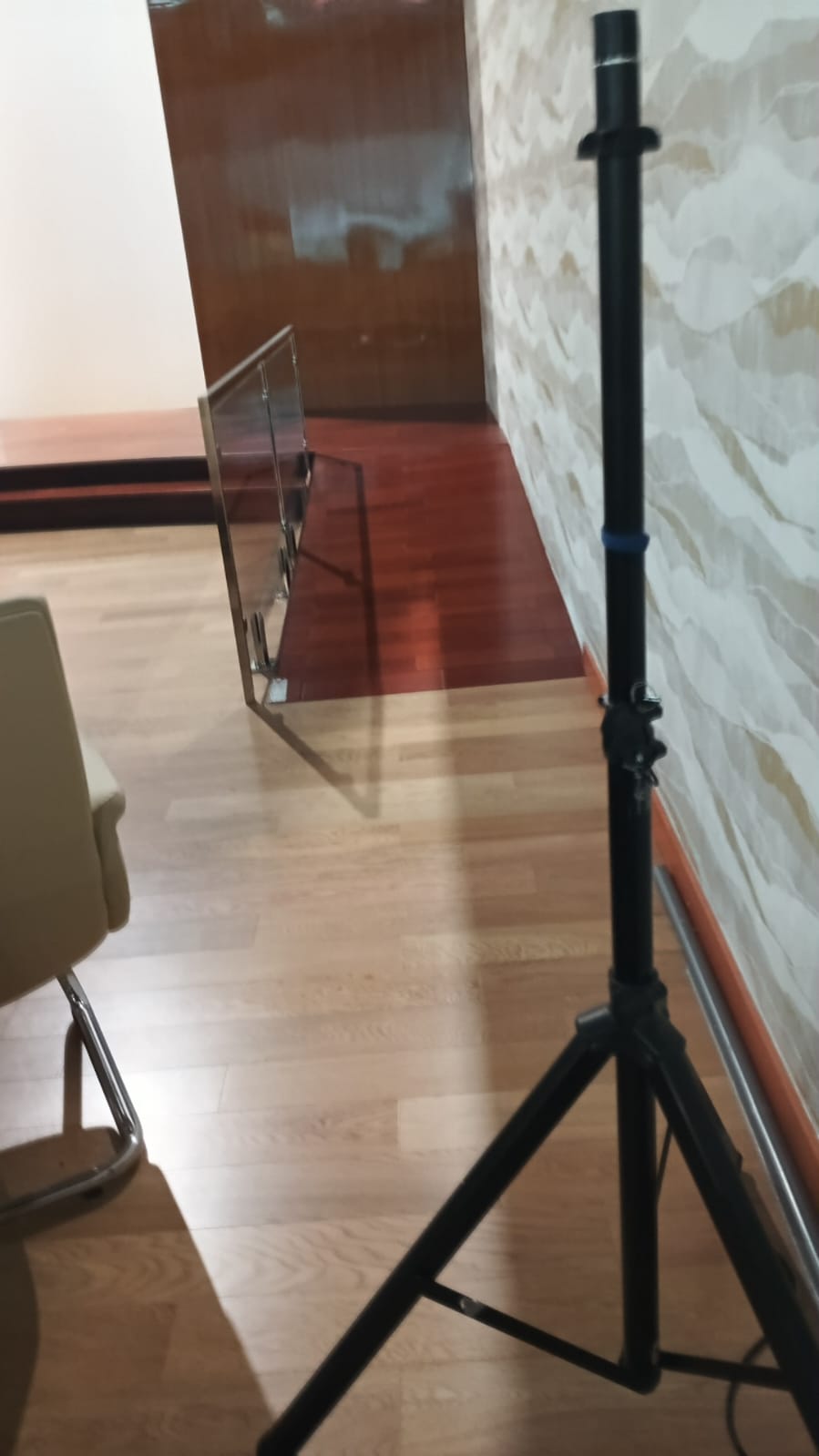 Theatre seating accessibility area in HUB Building