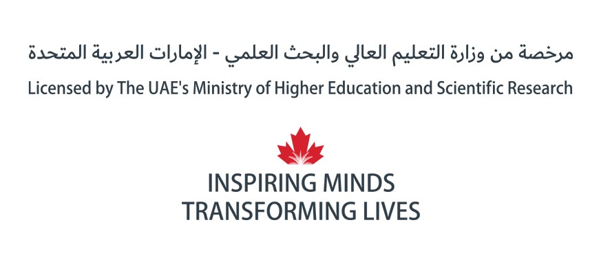 Licensed by The UAE's Ministry of Higher Education and Scientific Research - Inspiring Minds Transforming Lives