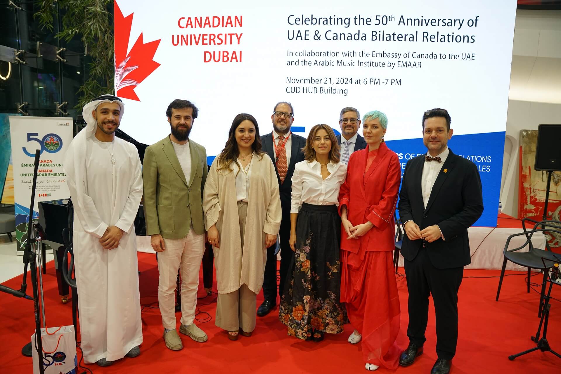 Celebrating Cultural Diversity and Sustainability Through Music at Canadian University Dubai