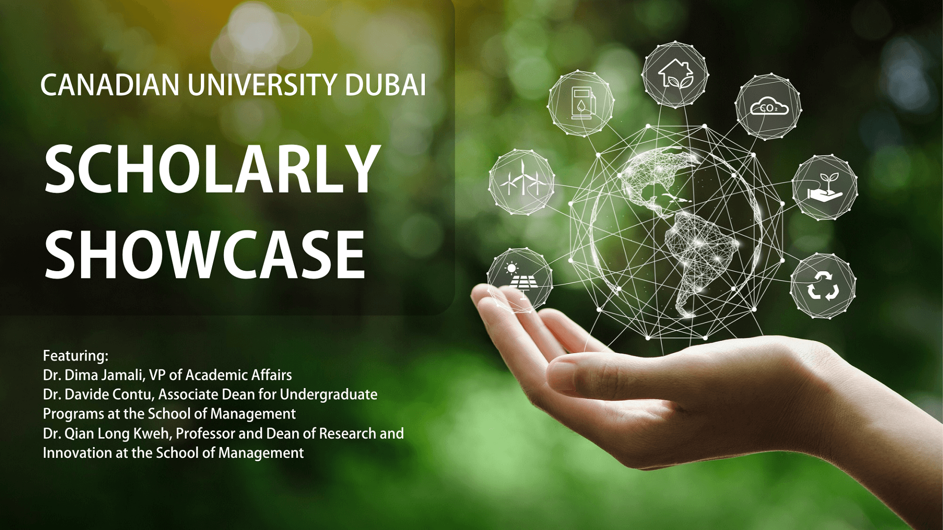 Scholarly Showcase: Advancing Sustainability through Groundbreaking Research