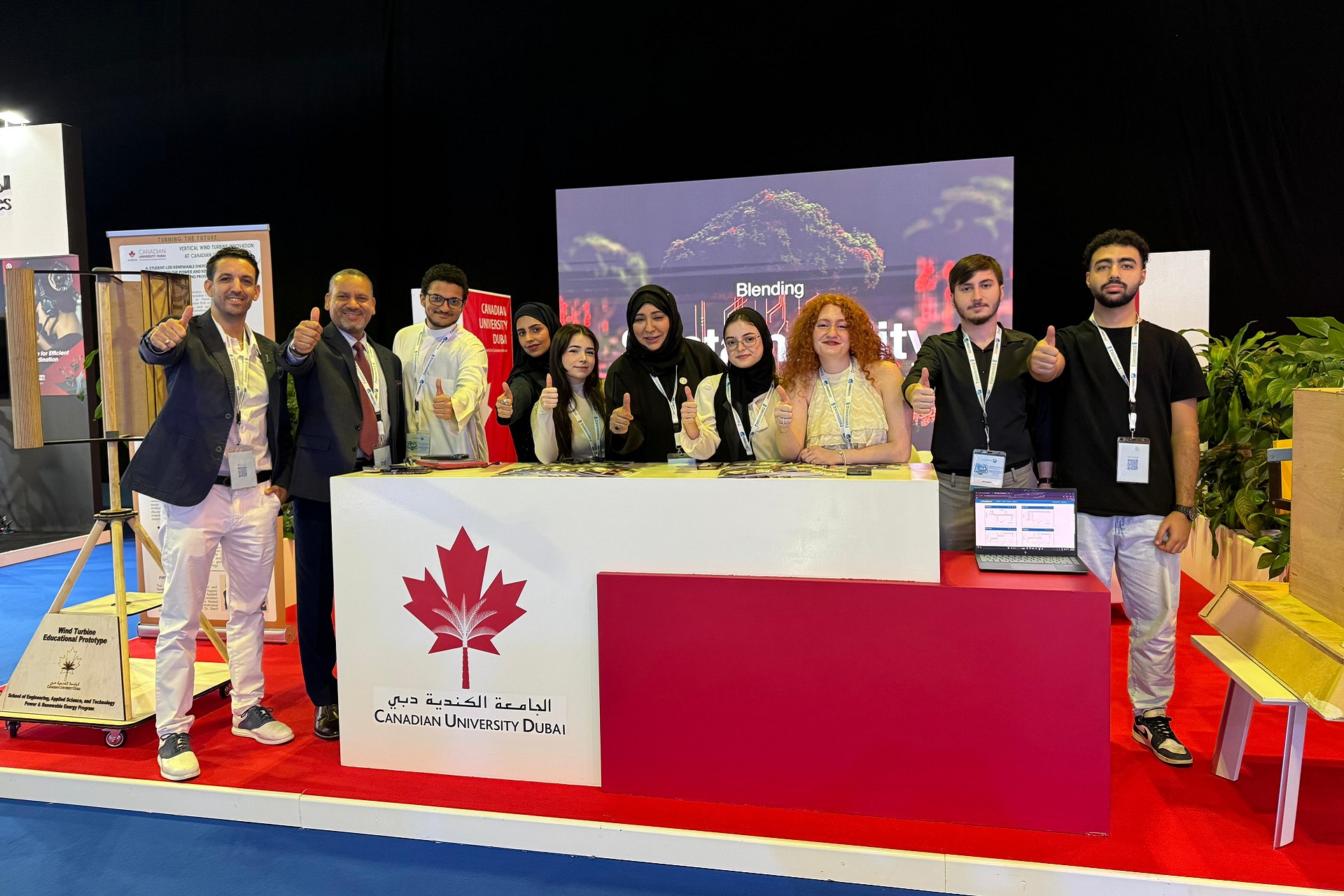 CUD Showcases Award-Winning Engineering Innovations at Dubai Knowledge Summit 2025
