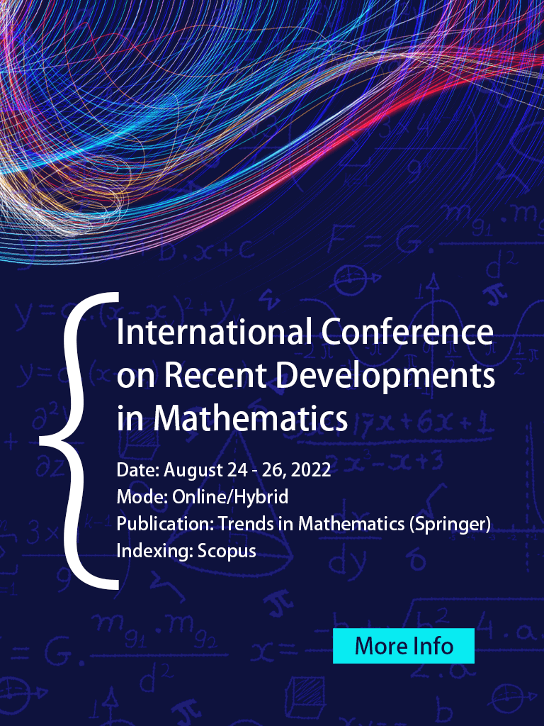 International Conference on Recent Developments in Mathematics