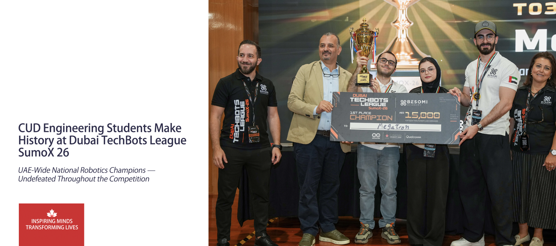 Dubai TechBots League SumoX 26