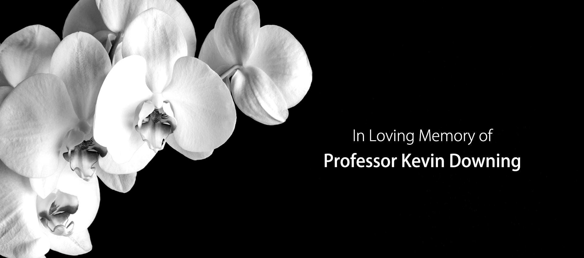 Condolence Prof Kevin