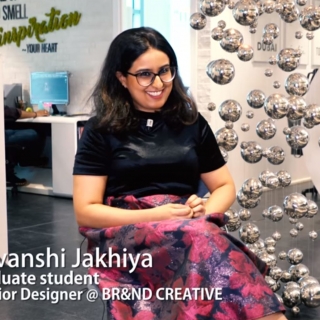 CUD Success Stories (Interior Design) : Devanshi Jakhiya, Interior Designer @ BR&ND CREATIVE