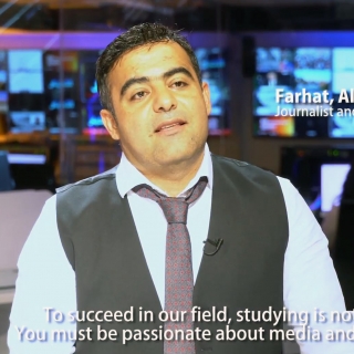 CUD Success Stories (FCAS): Farhat, Alaa Abdullatif - Journalist and News Producer at Orient TV