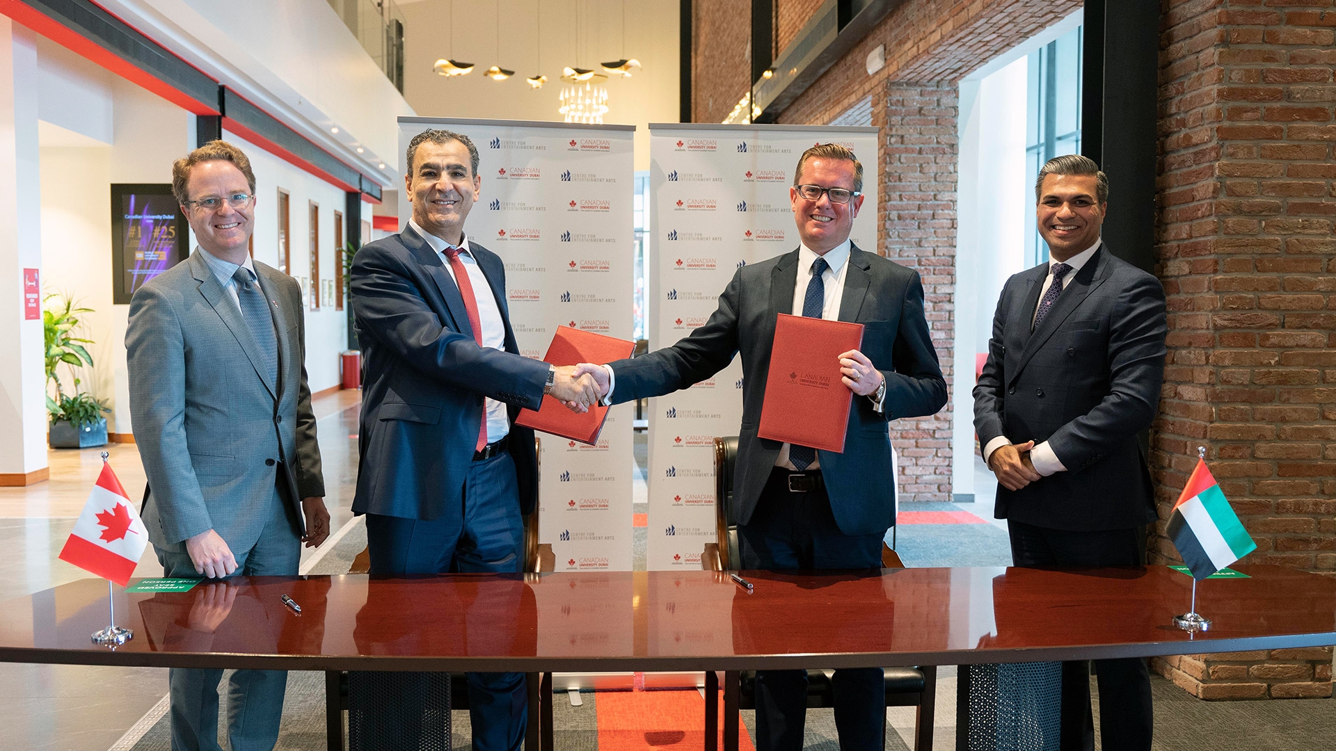 Canadian University Dubai and Centre for Entertainment Arts sign Memorandum of Understanding 