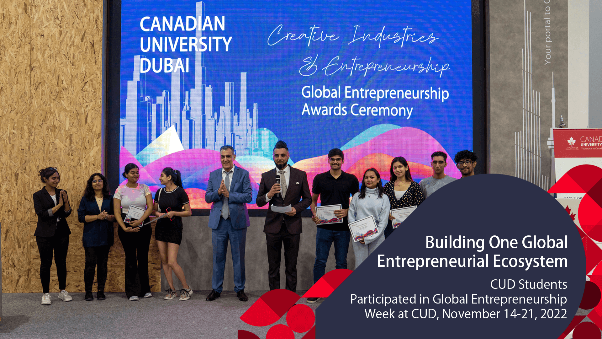 Global Entrepreneurship Week at Canadian University Dubai