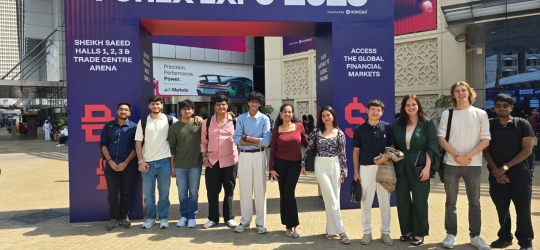 Finance Club Students Explore Global Financial Innovations at Forex Expo 2025