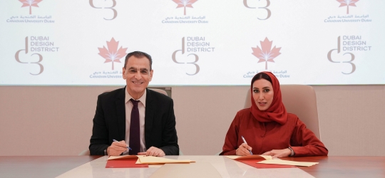 Dubai Design District signs strategic partnership with Canadian University Dubai