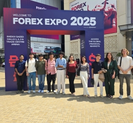 Finance Club Students Explore Global Financial Innovations at Forex Expo 2025