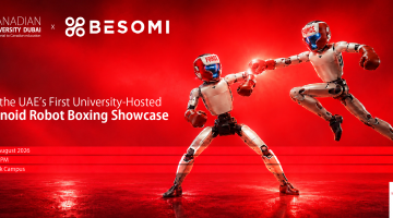 CUD Humanoid Robot Boxing Showcase