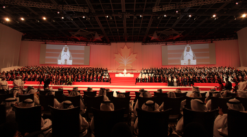 CANADIAN UNIVERSITY OF DUBAI CELEBRATES FOURTH GRADUATION CEREMONY