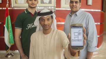STUDENTS IN THE RUNNING FOR 1 MILLION AED M-GOVERNMENT COMPETITION PRIZE
