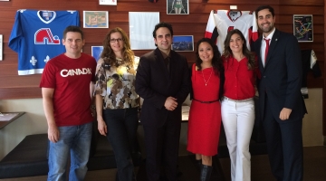 CUD FACULTY AND STAFF REAFFIRM CANADIAN CONNECTIONS