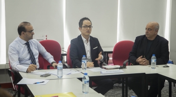 CUD FACULTY AND STUDENTS HEAR FROM SENIOR EXECUTIVE OF LG ELECTRONICS ON THE IMPORTANCE OF CORPORATE CULTURE