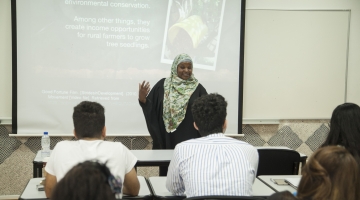 LEADING ENVIRONMENTAL CAMPAIGNER DELIVERS LESSONS IN SUSTAINABILITY