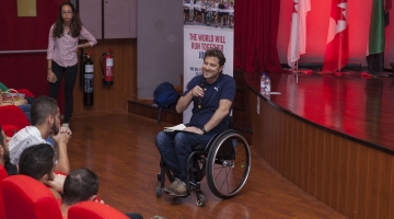 WINGS FOR LIFE AMBASSADOR DELIVERS INSPIRATIONAL TALK TO CUD STUDENTS 