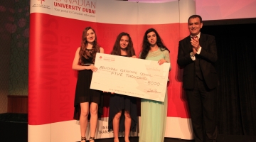 WATER CONSERVATION PROJECT WINS CUD HIGH SCHOOL INNOVATION CHALLENGE