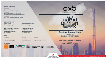 CUD LAUNCHES STUDENT COMPETITION FOR DUBAI DESIGN WEEK	