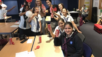 Our students work with GEMS pupils and create beautiful music