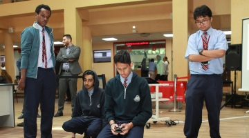 CUD HOSTS INAUGURAL HIGH SCHOOL ROBOTICS COMPETITION