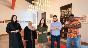 Amani Matoug, Chima Felix, Munia Alkhidir and Mohammed Dib