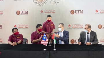 Canadian University Dubai signs MoU with Universiti Teknologi Malaysia