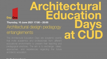 Architectural Education Days poster