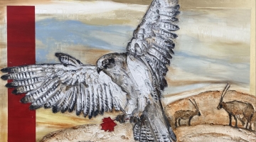 Falcon's Flight by Sylvain Tremblay