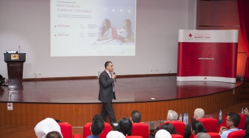 Orientation Event Welcomes New Students for 2015-16