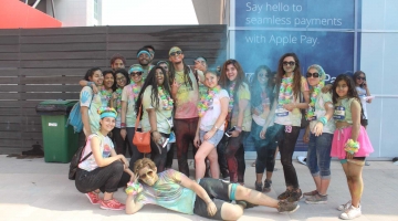 CUD at the Colour Run