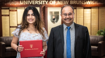 CUD Transfer Student Bhaanvi Receives the Prestigious Sir Howard Douglas Award from UNB in Canada | Advocating for Marginalized Communities
