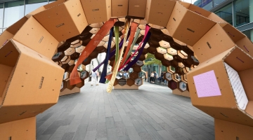 Canadian University Dubai students unveil Dome of Inclusion during Dubai Design Week