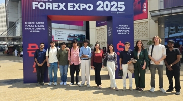 Finance Club Students Explore Global Financial Innovations at Forex Expo 2025