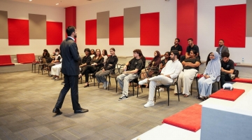 Banking Professional Rizvan Huseynov Inspires CUD Students with Career Insights