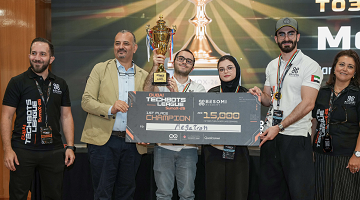 CUD Engineering Students Make History with Undefeated National Win at Dubai TechBots League SumoX 26