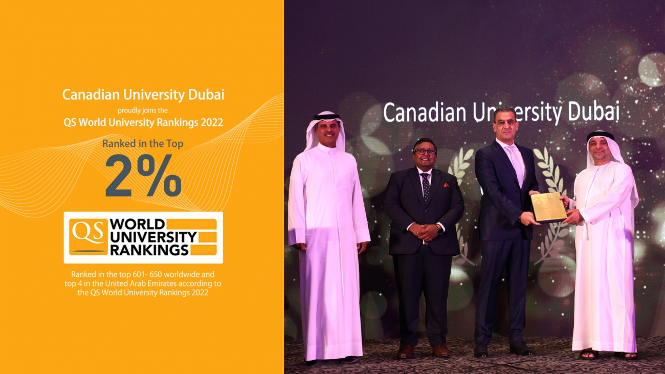 Canadian University Dubai ranks in top 2% of universities worldwide