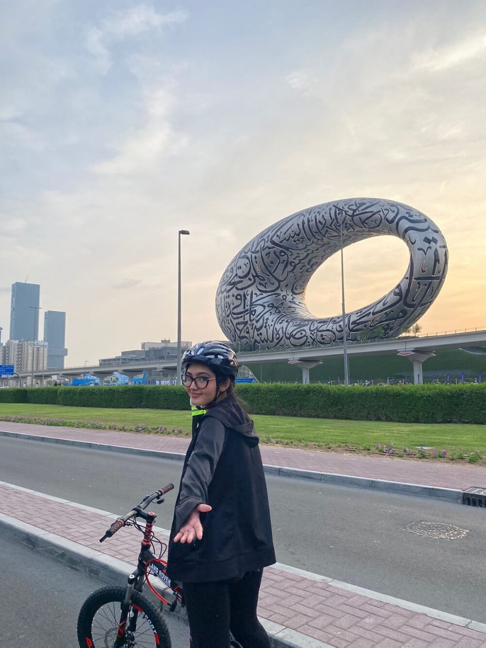 Canadian University Dubai’s Cycling Team Participate in Dubai Ride