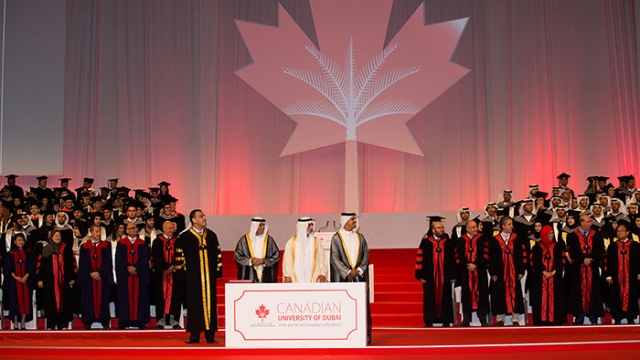 THE CANADIAN UNIVERSITY OF DUBAI CELEBRATES ITS THIRD GRADUATION CEREMONY