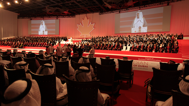 CANADIAN UNIVERSITY OF DUBAI CELEBRATES FOURTH GRADUATION CEREMONY