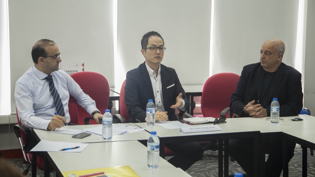 CUD FACULTY AND STUDENTS HEAR FROM SENIOR EXECUTIVE OF LG ELECTRONICS ON THE IMPORTANCE OF CORPORATE CULTURE