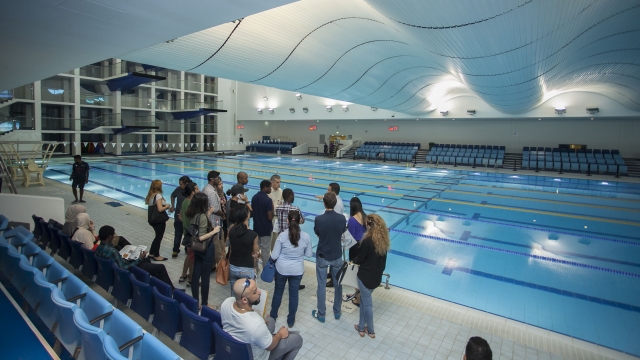 CUD STUDENTS VISIT HAMDAN SPORTS COMPLEX