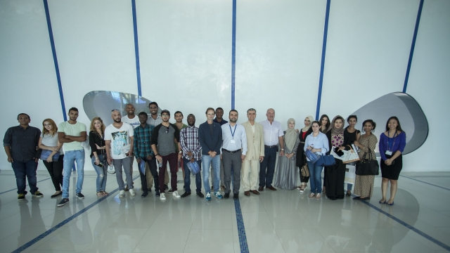 CUD STUDENTS VISIT HAMDAN SPORTS COMPLEX