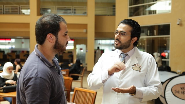 HEATH SCIENCES GRADUATE RETURNS TO PROMOTE CANCER AWARENESS AT CUD 