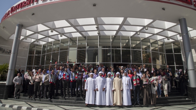 CANADIAN UNIVERSITY DUBAI OBSERVES UAE NATIONAL FLAG DAY 