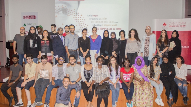 STUDENTS TAKE ON SOCIAL RESPONSIBILITY CHALLENGE