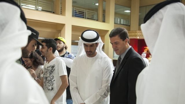 DUBAI WATCH TEAM VISITS CUD