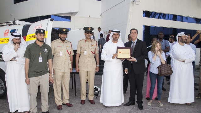 DUBAI WATCH TEAM VISITS CUD